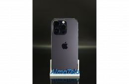 Apple iPhone 14 Pro 128 GB Deep Purple 100% akku - 12 HÓ GARANCIA