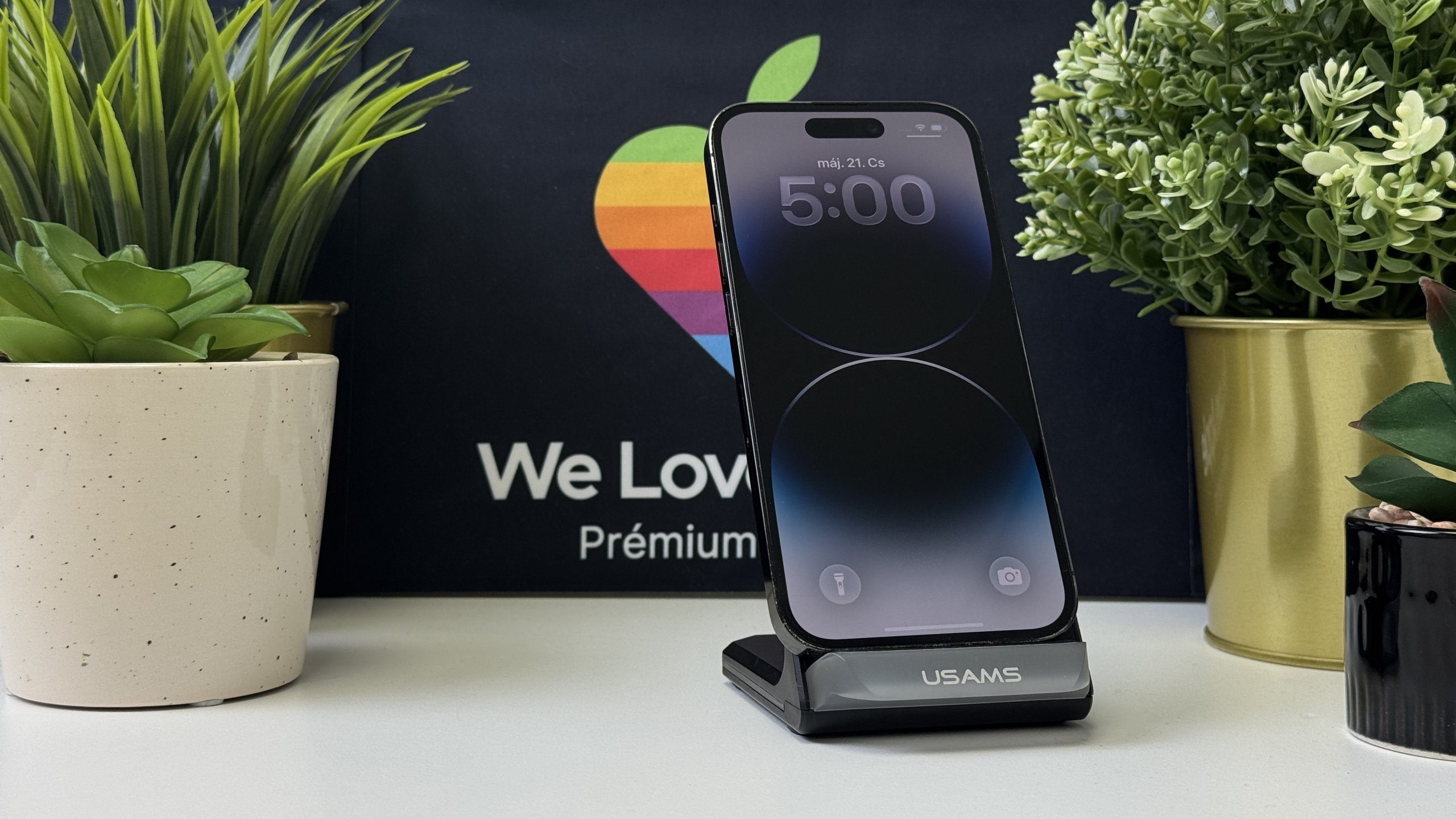 iPhone 14 Pro 128GB, Mélylila, Független, Számla, 1 Év Garancia, 100%