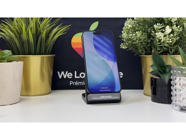 iPhone 15 Pro 256GB, Fekete Titán, Független, Számla, 1 Év Garancia, 100%