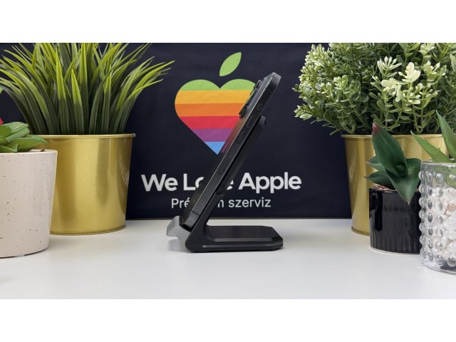 iPhone 15 Pro 256GB, Fekete Titán, Független, Számla, 1 Év Garancia, 100%