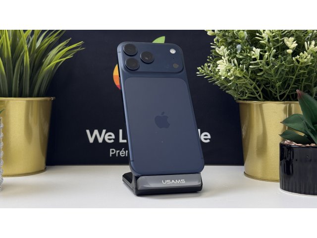 iPhone 17 Pro Max 256GB, Mélykék, Független, Számla, 1 Év Garancia, 100%