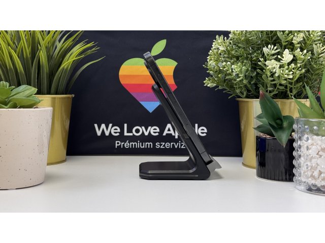 iPhone 15 Pro 128GB, Fekete Titán, Független, Számla, 1 Év Garancia, 100%