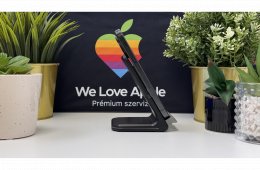 iPhone 15 Pro 128GB, Fekete Titán, Független, Számla, 1 Év Garancia, 100%