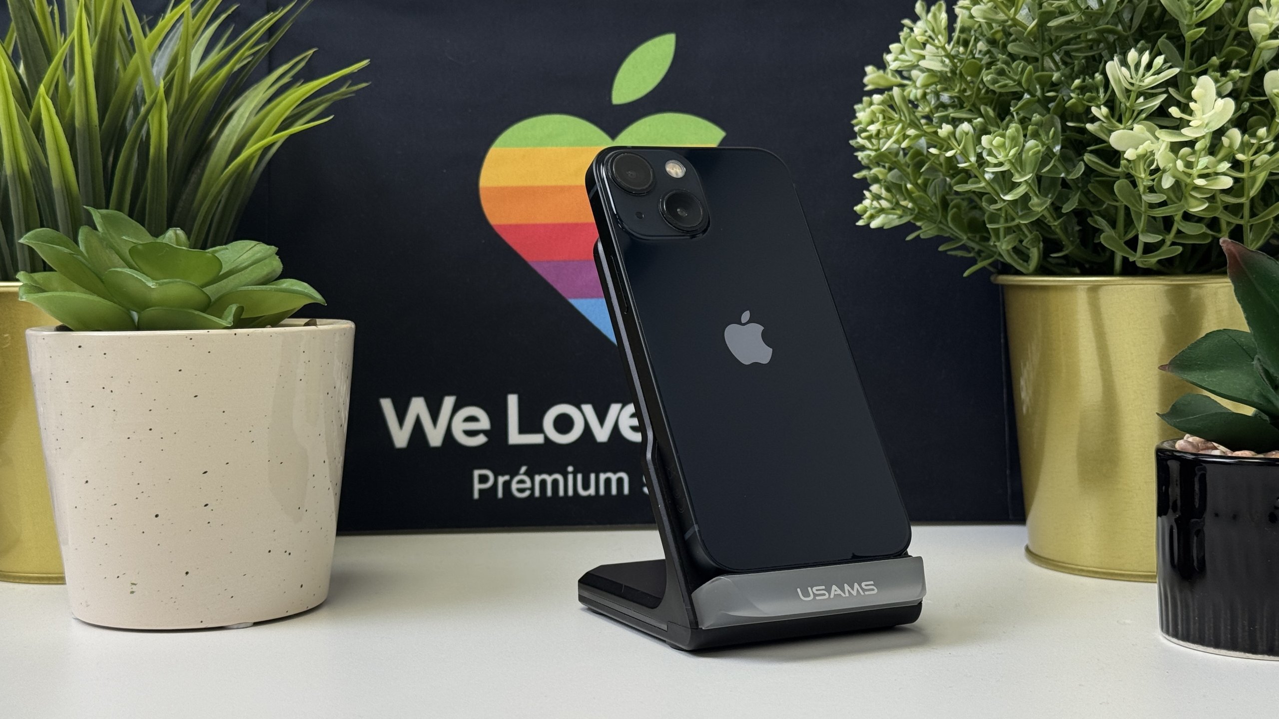 iPhone 13 Mini 128GB, Fekete, Független, Számla, 1 Év Garancia, 84%