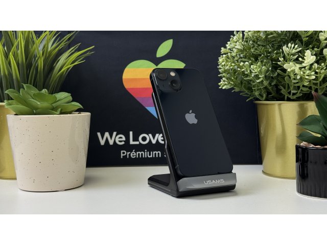 iPhone 13 Mini 128GB, Fekete, Független, Számla, 1 Év Garancia, 84%