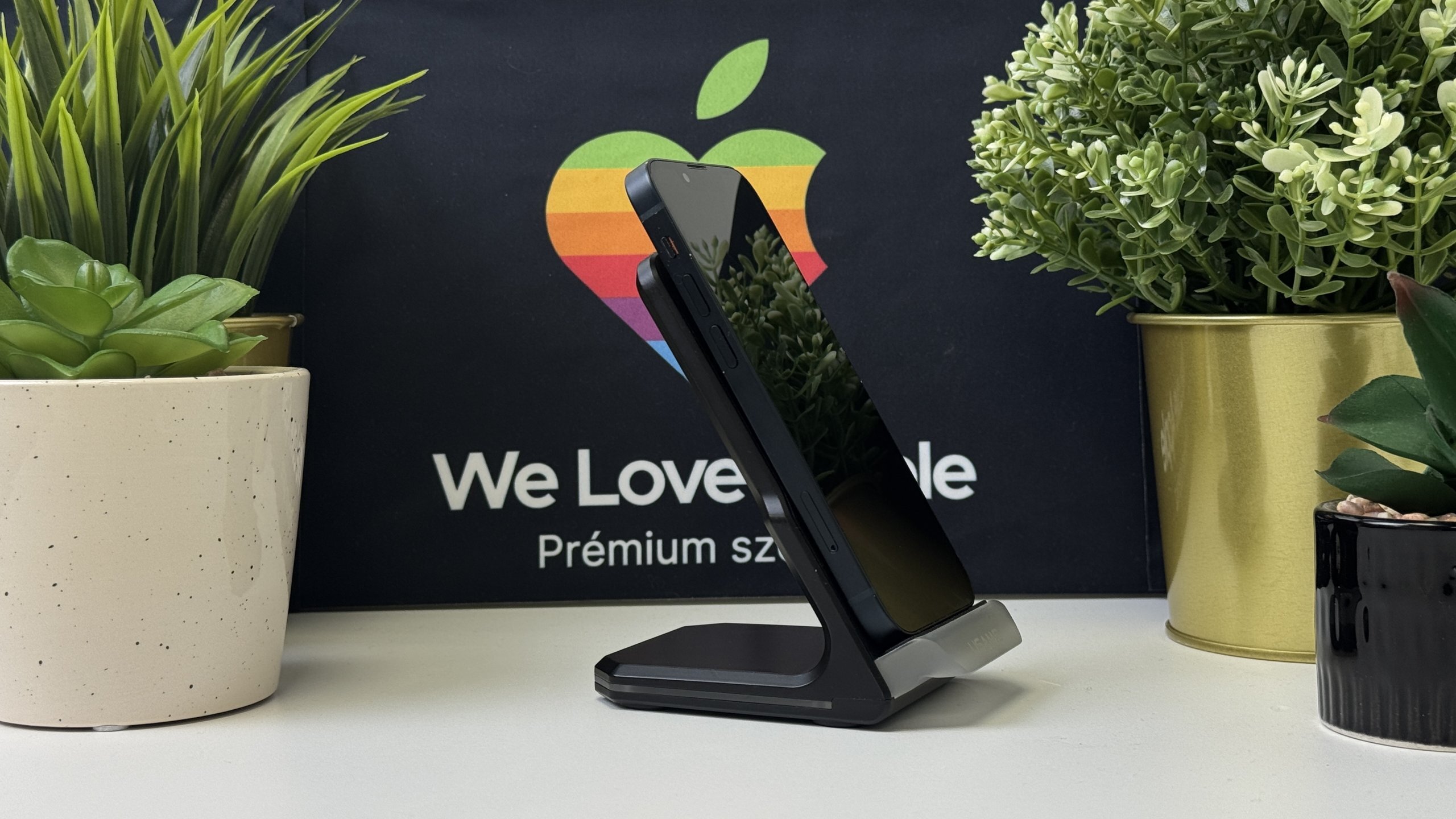 iPhone 13 Mini 128GB, Fekete, Független, Számla, 1 Év Garancia, 84%