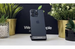iPhone 15 Pro 256GB, Kék Titán, Független, Számla, 1 Év Garancia, 100%