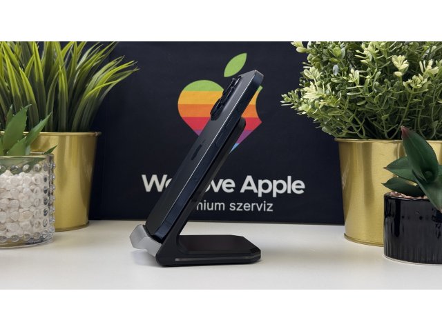 iPhone 15 Pro 256GB, Kék Titán, Független, Számla, 1 Év Garancia, 100%