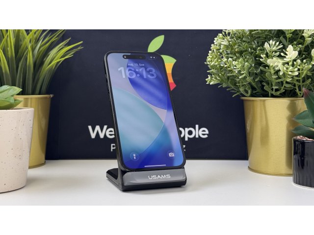 iPhone 15 128GB, Fekete, Független, Számla, 1 Év Garancia, 100%