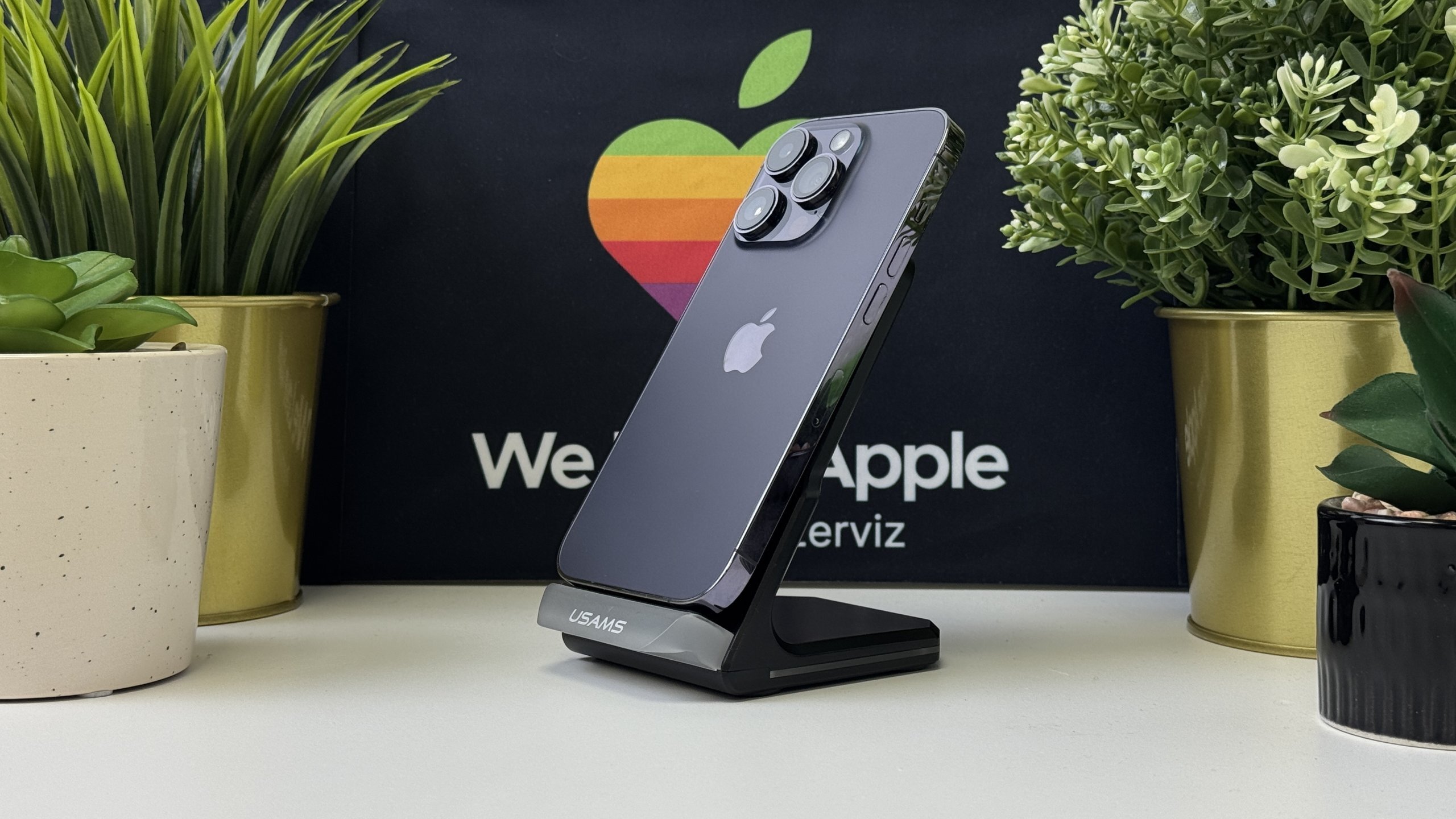 iPhone 14 Pro 128GB, Mélylila, Független, Számla, 1 Év Garancia, 100%