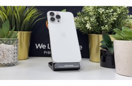 iPhone 13 Pro Max 128GB, Ezüst, Független, Számla, 1 Év Garancia, 100%