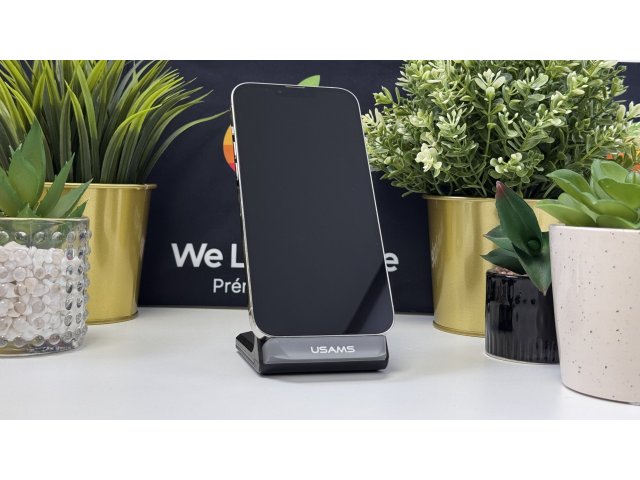 iPhone 13 Pro Max 128GB, Ezüst, Független, Számla, 1 Év Garancia, 100%
