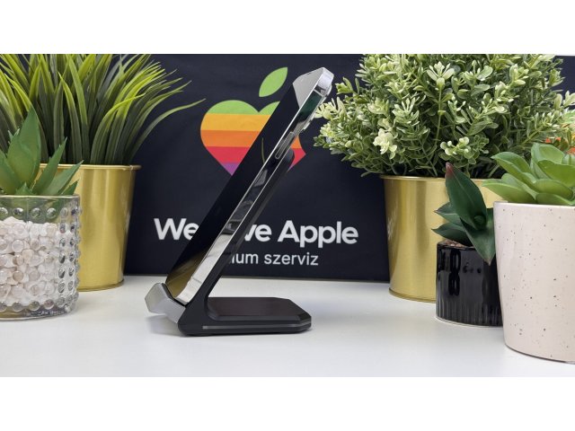 iPhone 13 Pro Max 128GB, Ezüst, Független, Számla, 1 Év Garancia, 100%