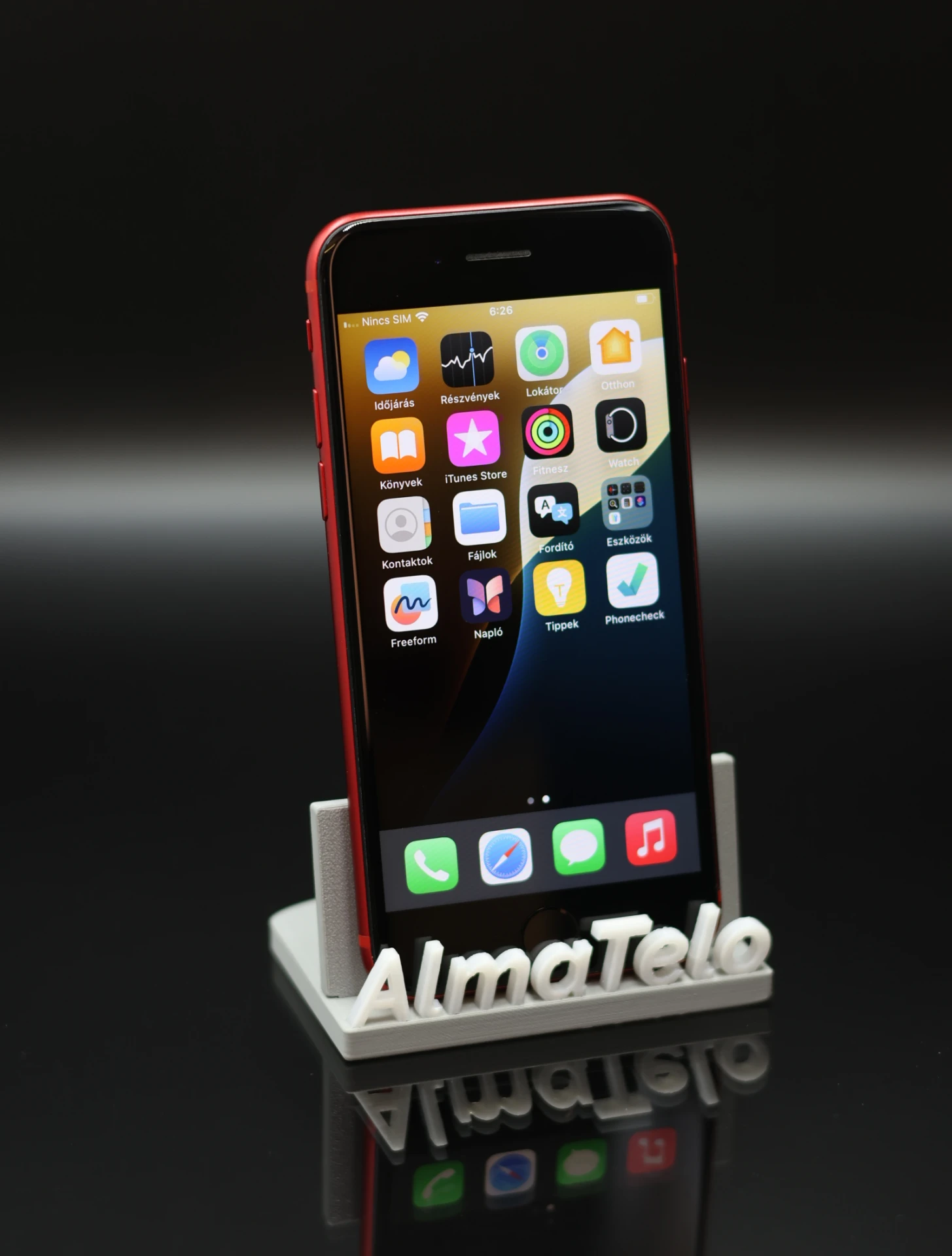 Apple iPhone SE (2020) 128 GB PRODUCT RED 100% akku - 12 HÓ GARANCIA