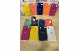 Apple iPhone Gyári bőr és szilikon tokok vegyes színekben