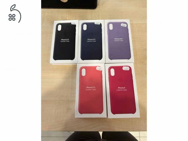 Apple iPhone Gyári bőr és szilikon tokok vegyes színekben