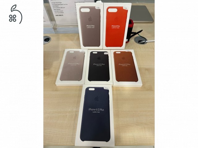 Apple iPhone Gyári bőr és szilikon tokok vegyes színekben