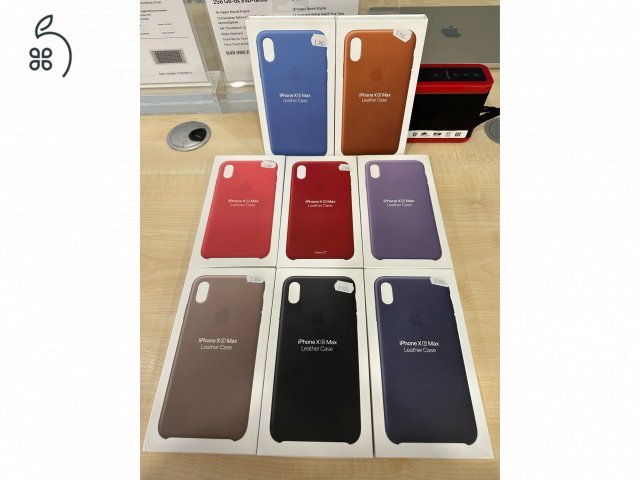 Apple iPhone Gyári bőr és szilikon tokok vegyes színekben