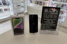 iPhone 14 128GB Független Nagyon Szép/1 hónap gar./Akku 87%/p4913