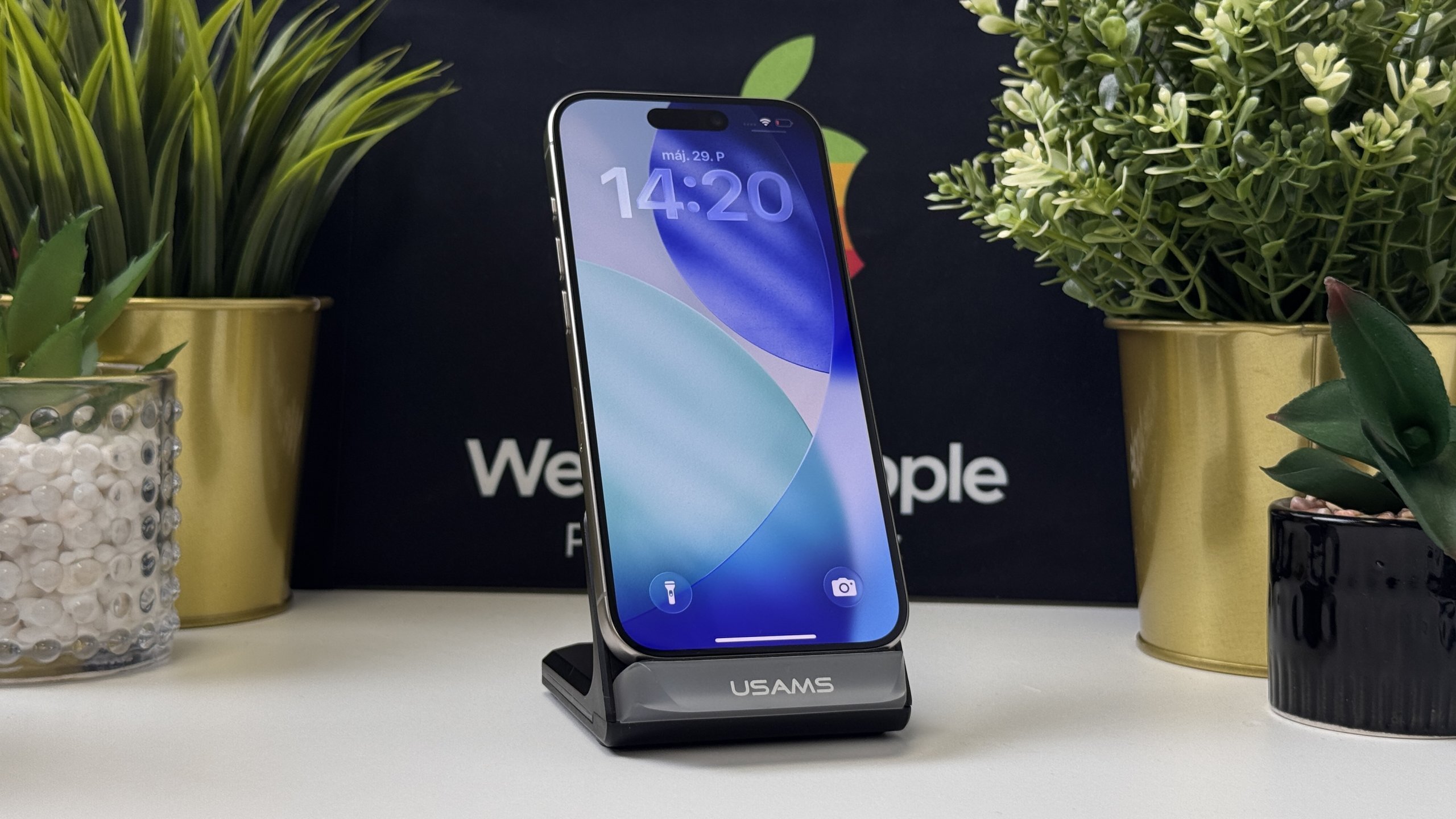 iPhone 15 Pro 512GB, Natúr Titán, Független, Számla, 1 Év Garancia, 100%