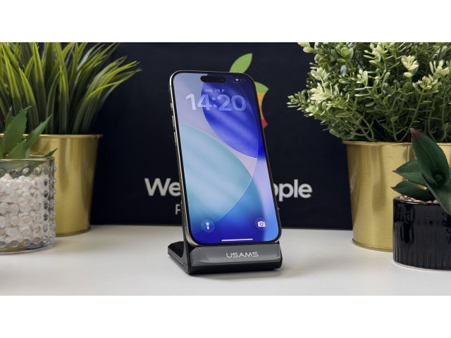 iPhone 15 Pro 512GB, Natúr Titán, Független, Számla, 1 Év Garancia, 100%