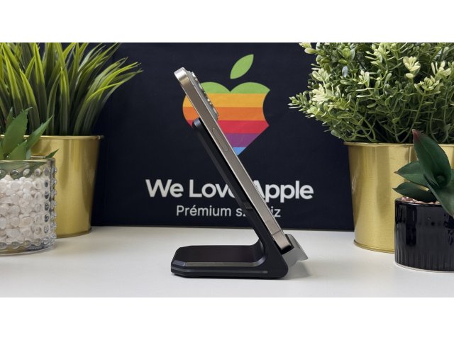 iPhone 15 Pro 256GB, Natúr Titán, Független, Számla, 1 Év Garancia, 100%