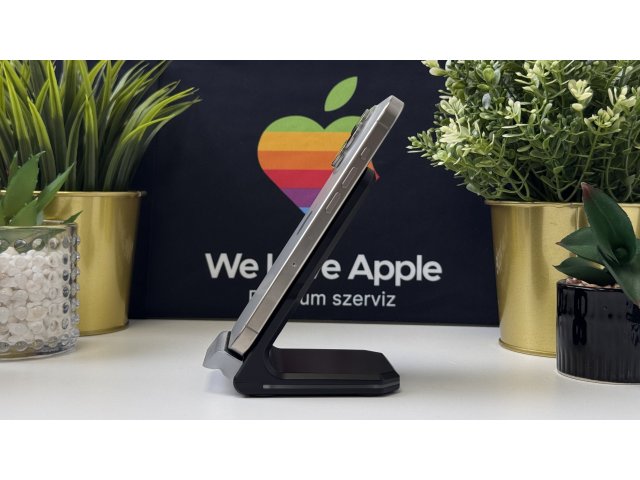iPhone 15 Pro 256GB, Natúr Titán, Független, Számla, 1 Év Garancia, 100%
