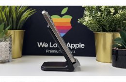 iPhone 15 Pro 256GB, Fekete Titán, Független, Számla, 1 Év Garancia, 100%