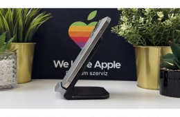 iPhone 15 Pro 256GB, Fekete Titán, Független, Számla, 1 Év Garancia, 100%