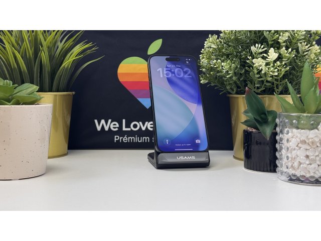 iPhone 15 Pro 256GB, Kék Titán, Független, Számla, 2 Év Garancia, 100%
