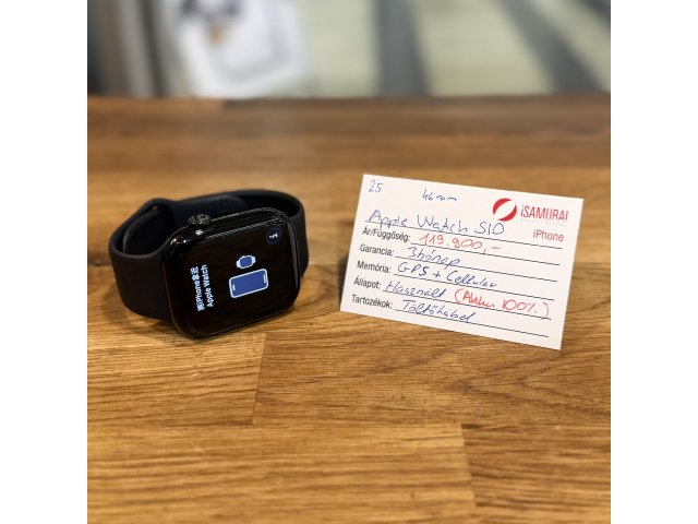 Apple Watch Series 10 - GPS+Cellular - 46 mm - 100% AKKU - (25.)