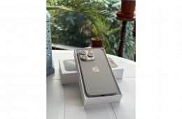 Iphone 15 Pro 128 GB Natúr Titánium FÜGGETLEN 87% AKKU Karcmentes, Hibátlan