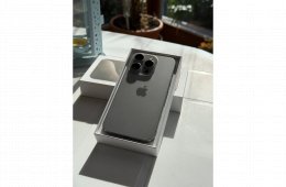 Iphone 15 Pro 128 GB Natúr Titánium FÜGGETLEN 87% AKKU Karcmentes, Hibátlan