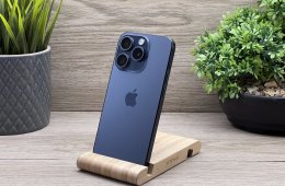 iPhone 15 Pro Blue titanium 256GB 2 ÉV Garanciával 90%
