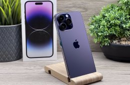 iPhone 14 Pro Max Deep Purple 128GB 2 ÉV Garanciával 91%