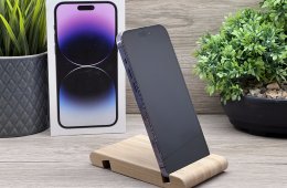 iPhone 14 Pro Max Deep Purple 128GB 2 ÉV Garanciával 91%