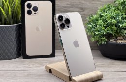 Hibátlan iPhone 13 Pro Max Gold 256GB 2 ÉV Garanciával 91%