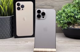 Hibátlan iPhone 13 Pro Max Gold 256GB 2 ÉV Garanciával 91%