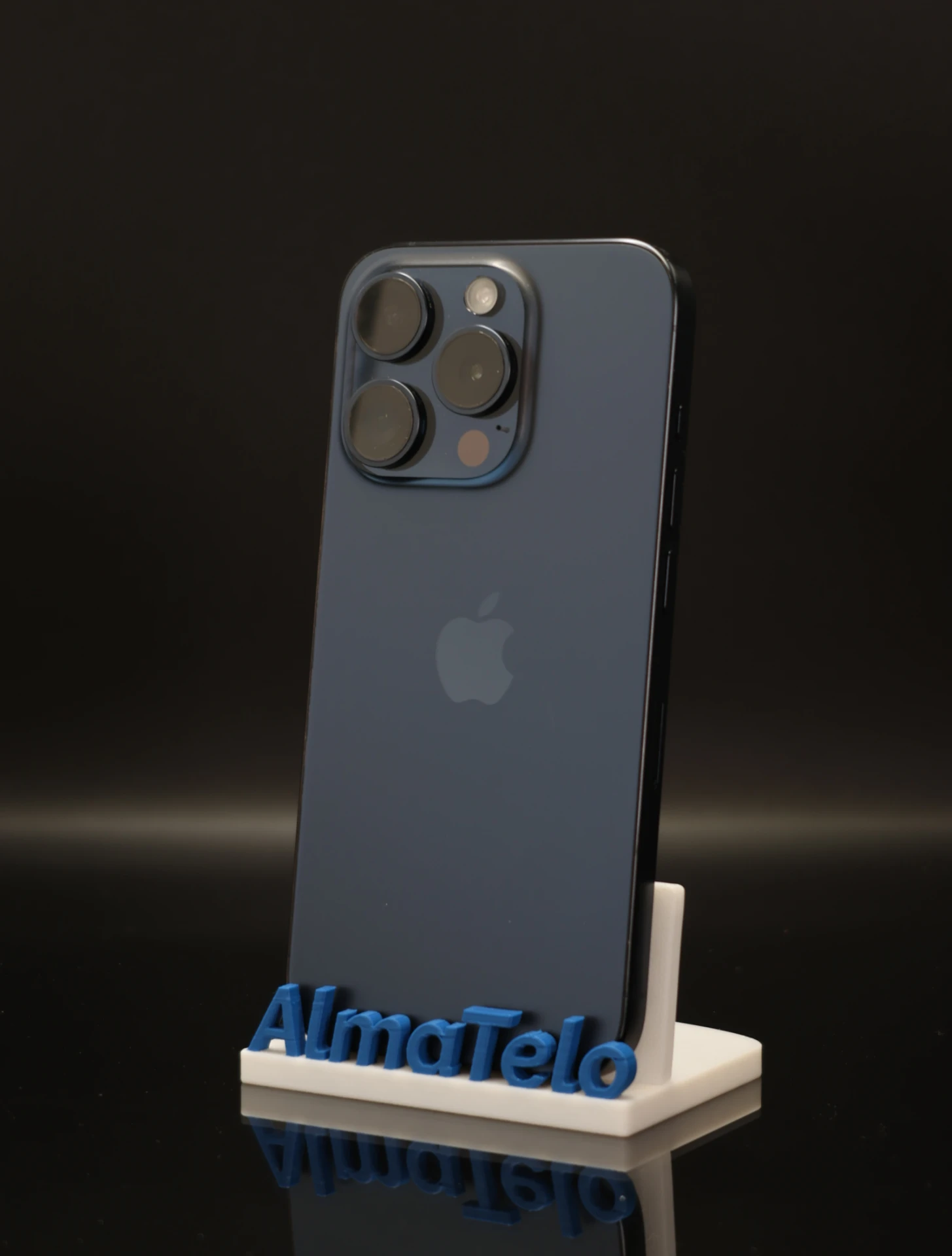 Apple iPhone 15 Pro 128 GB Blue Titanium 100% akku - 12 HÓ GARANCIA