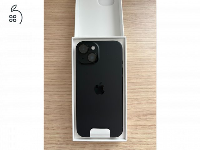 iPhone 15 128GB Black új, hibátlan