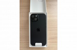iPhone 15 128GB Black új, hibátlan
