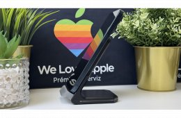 iPhone 15 Pro Max 256GB, Kék Titán, Független, Számla, 2 Év Garancia, 87%