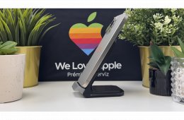 iPhone 15 Pro Max 256GB, Natúr Titán, Független, Számla, 1 Év Garancia, 100%