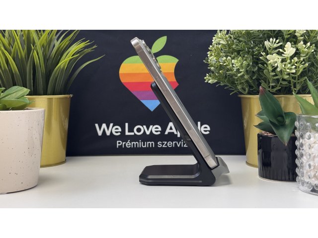 iPhone 15 Pro Max 256GB, Natúr Titán, Független, Számla, 1 Év Garancia, 100%