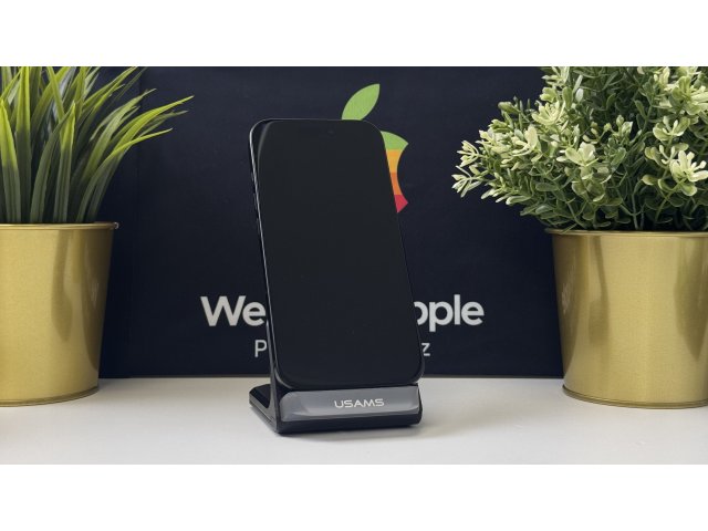 iPhone 16 Pro 256GB, Fekete Titán, Független, Számla, 1 Év Garancia, 86%