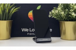 iPhone 16 Pro 256GB, Fekete Titán, Független, Számla, 1 Év Garancia, 92%