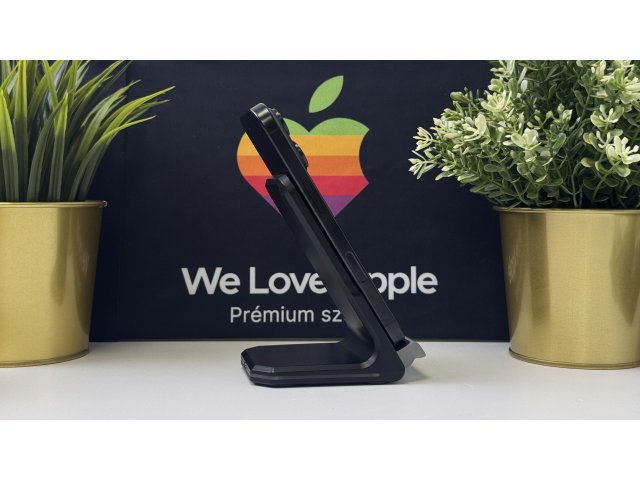 iPhone 16 Pro 256GB, Fekete Titán, Független, Számla, 1 Év Garancia, 92%