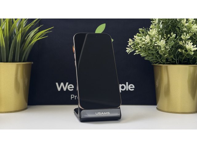 iPhone 16 Pro 256GB, Sivatagszínű Titán, Független, Számla, 1 Év Garancia, 90%