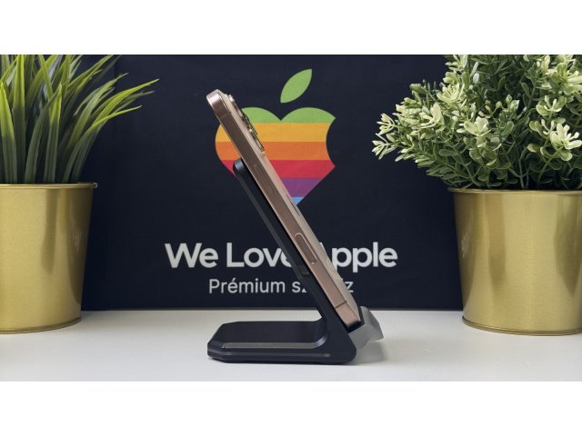 iPhone 16 Pro 256GB, Sivatagszínű Titán, Független, Számla, 1 Év Garancia, 90%