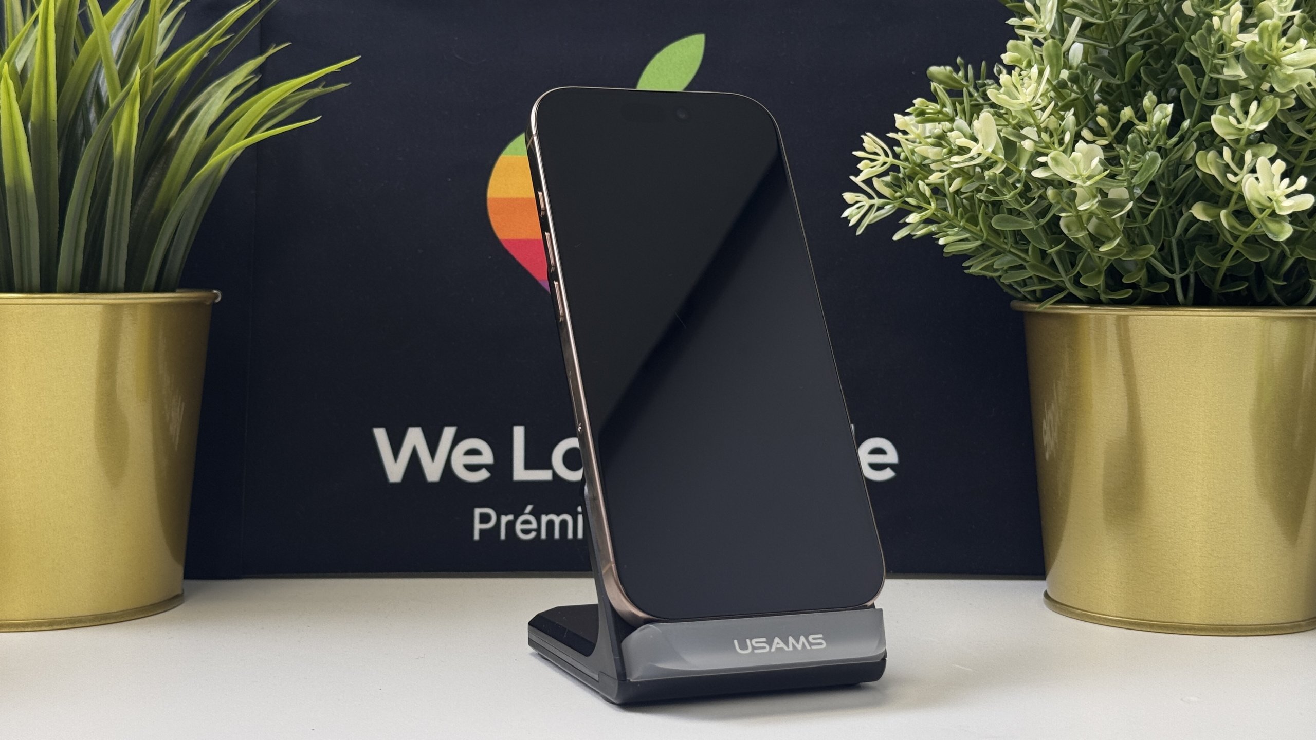 iPhone 16 Pro 128GB, Sivatagszínű Titán, Független, Számla, 1 Év Garancia, 98%
